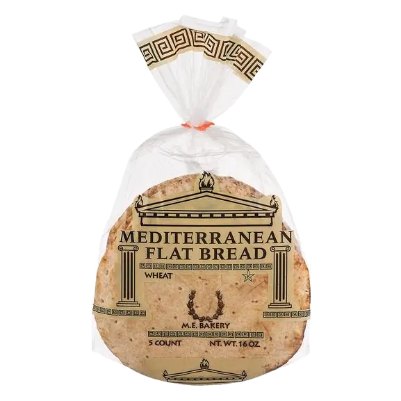 Wheat Mediterranean Flatbread - 5 ct