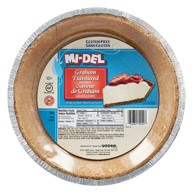 Gluten-Free Pie Crust Graham 200 g