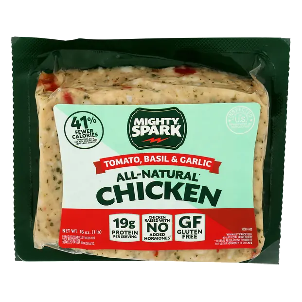 All Natural Bruschetta Seasoned Ground Chicken