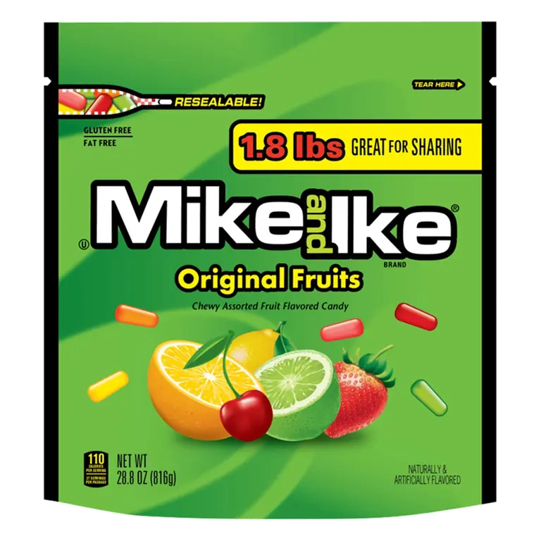 Original Fruits Cherry, Lemon, Strawberry, Lime, Orange Chewy Assorted Fruit Flavored Candy