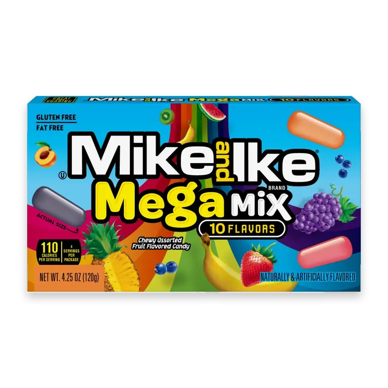 Mega Mix Fruity Chewy Candy Theater Box