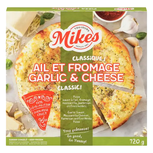 Frozen Garlic Cheese Pizza 720 g