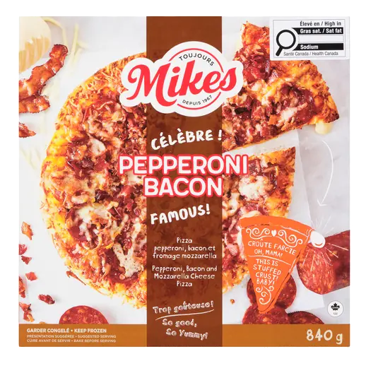 Frozen Pizza Pepperoni Bacon 840 g