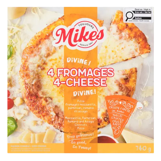 Frozen STFD 4 Cheese Pizza 740 g