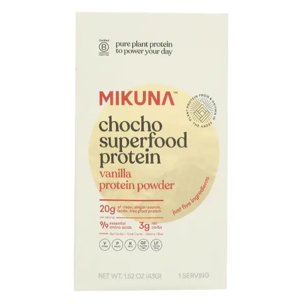 Vinilla Chocho Superfood Protein Powder, Vanilla