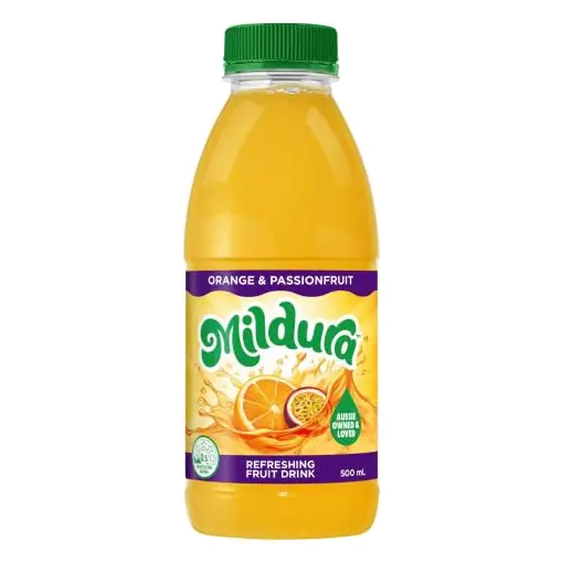 Orange And Passionfruit Drink