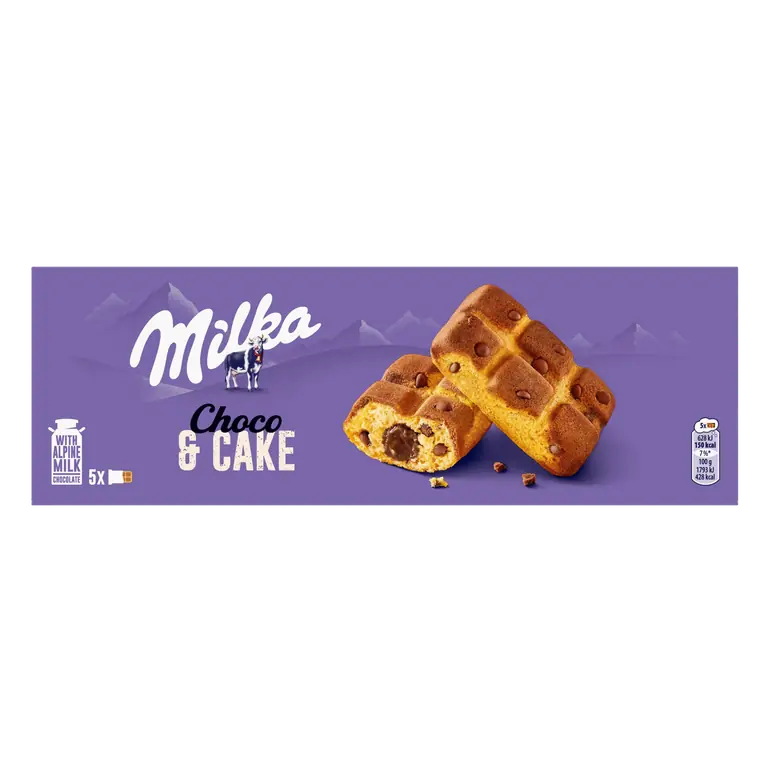 Milka Choc Chip Cake 175g