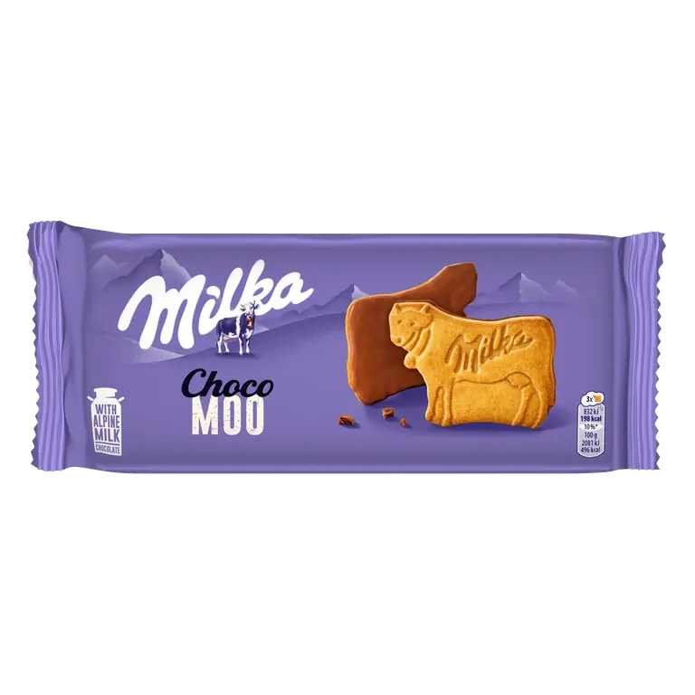 Milka Choco Moo Chocolate Biscuits 200g