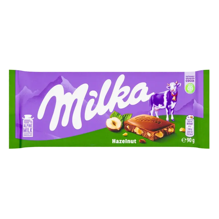 Hazelnut Chocolate Bar 100g