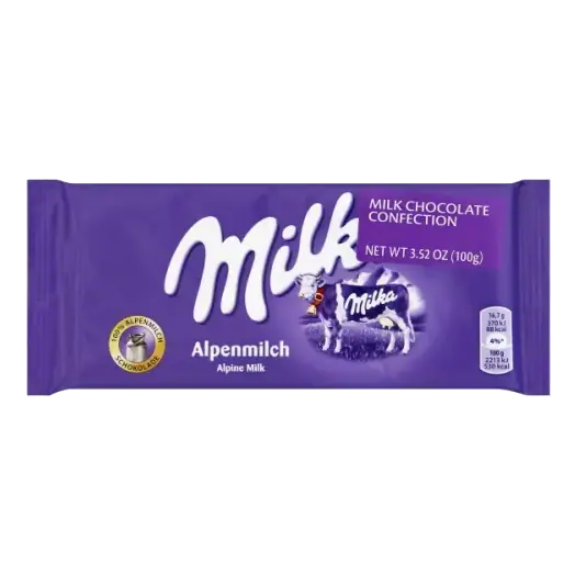 Milk Chocolate Confection, Alpenmilch