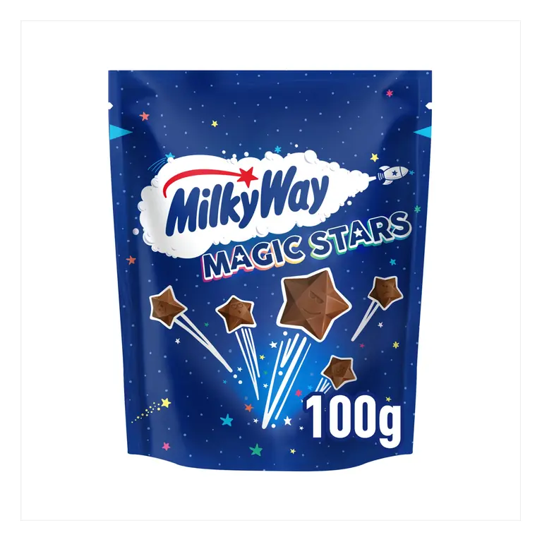 Milky Way Magic Stars Milk Chocolate Bag 100g