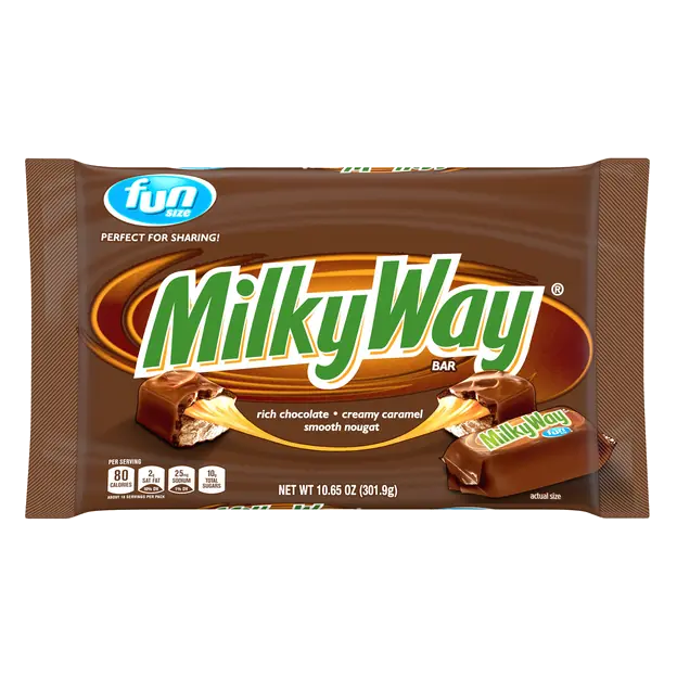 Milk Chocolate Candy Bars Fun Size