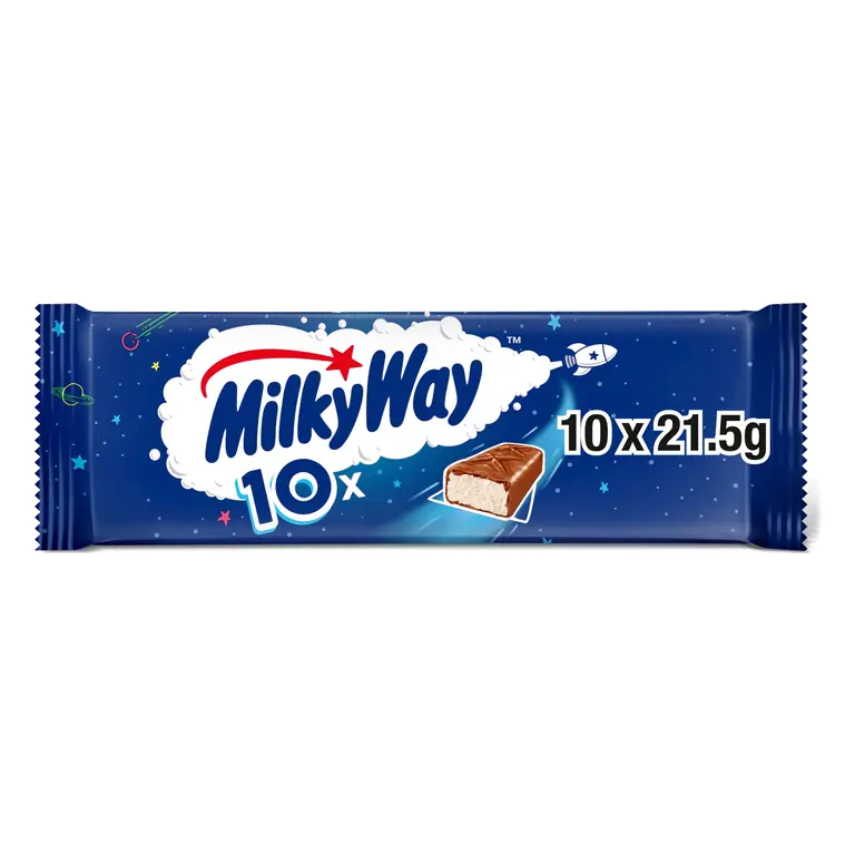 Milky Way Mulitpack Chocolate Bars 10 x 21.5g