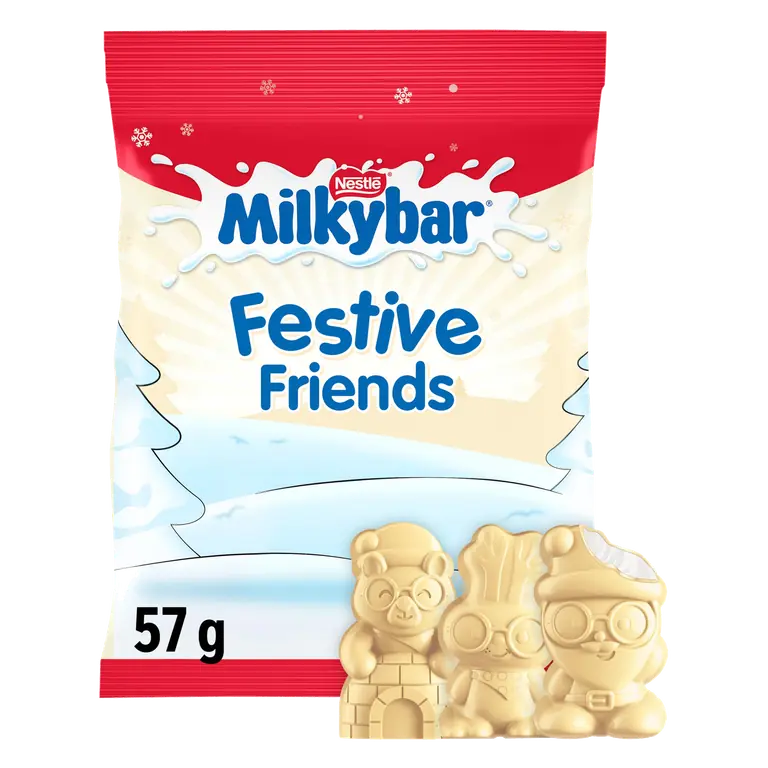 Milkybar Festive Friends White Chocolate Bag 57g