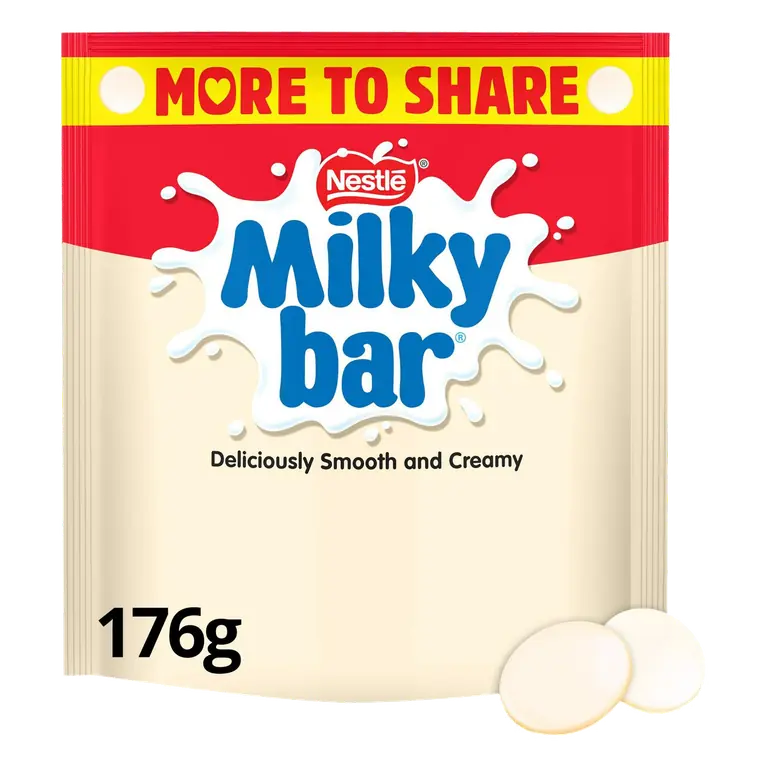 White Chocolate Giant Buttons Bag 176g