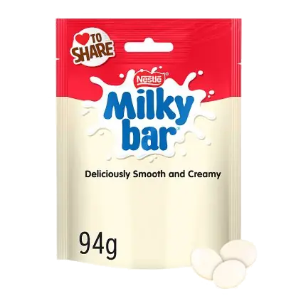 White Chocolate Giant Buttons Sharing Bag