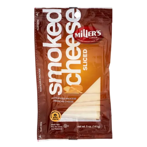 Kosher Smoked American Cheese Slices