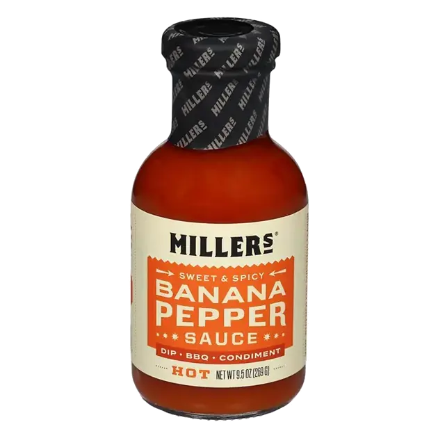 Sauce, Banana Pepper, Sweet & Spicy, Hot