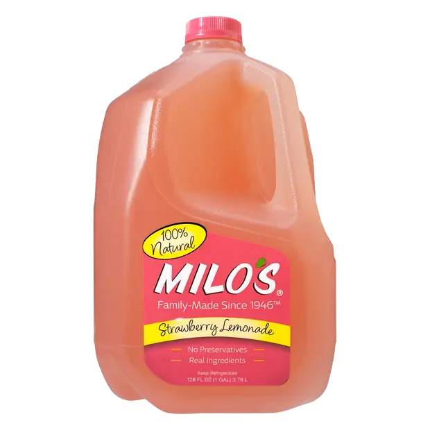 100% Natural Strawberry Lemonade