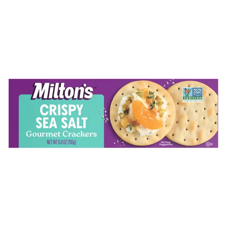 Crispy Sea Salt Gourmet Crackers