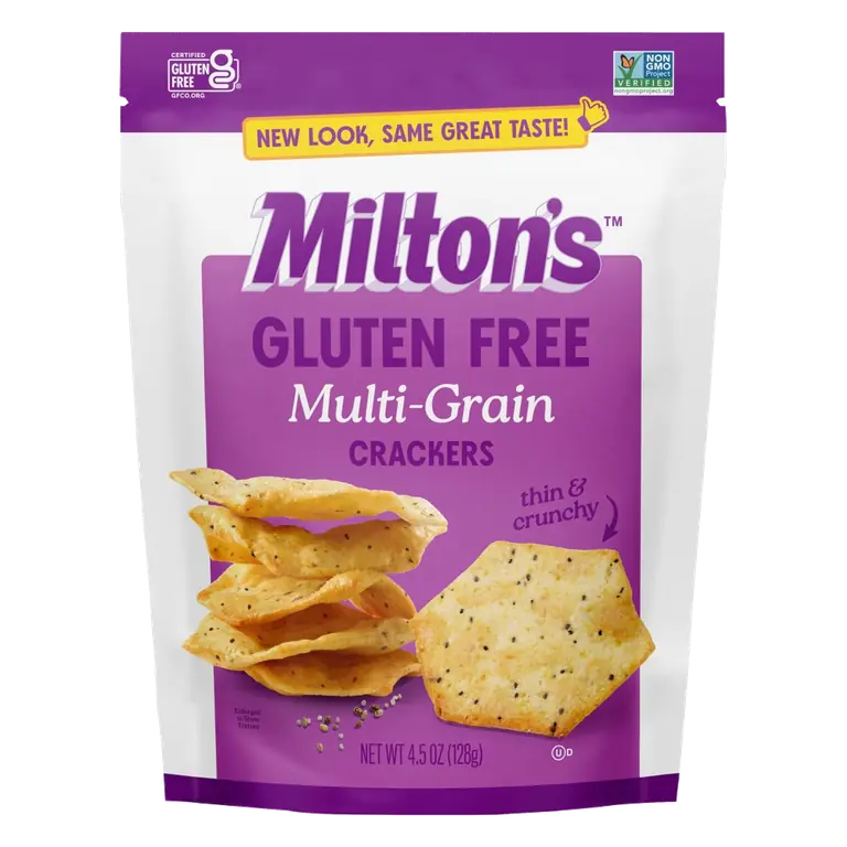Multi-Grain Gluten Free Baked Crackers