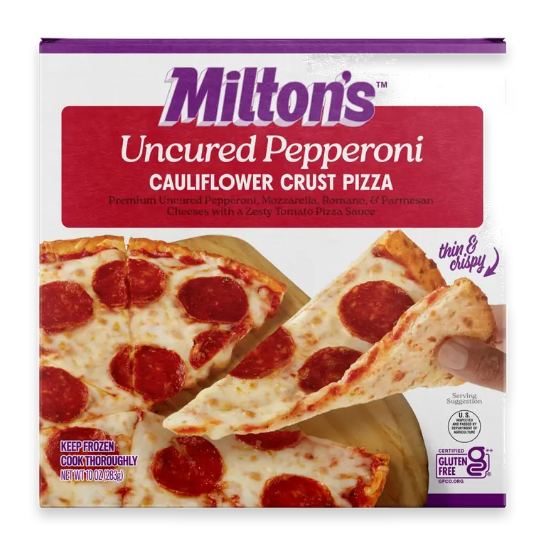 Craft Bakers Uncured Pepperoni Cauliflower Crust Frozen Pizza