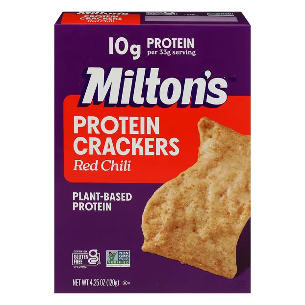 Red Chili Plant Based Protein Crackers