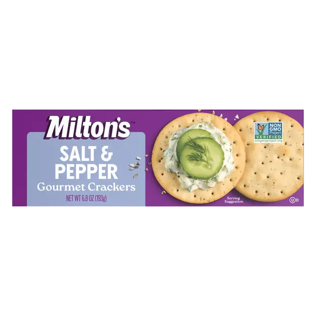Salt & Pepper Gourmet Crackers