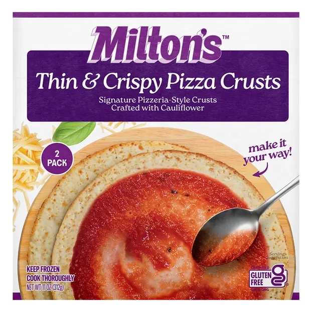 Thin & Crispy Pizza Crusts - 2 ct Frozen