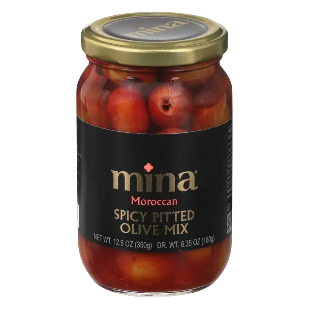 Moroccan Spicy Pitted Olives Mix Marinated