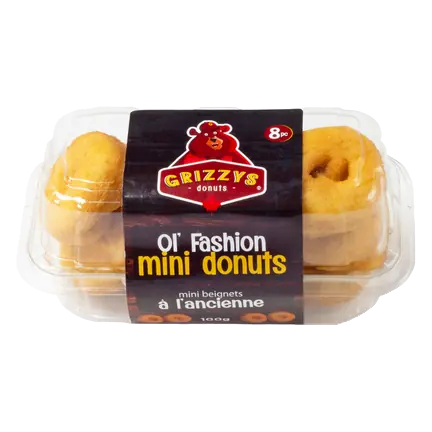 Grizzys Mini Donuts Ol' Fashion 100 g