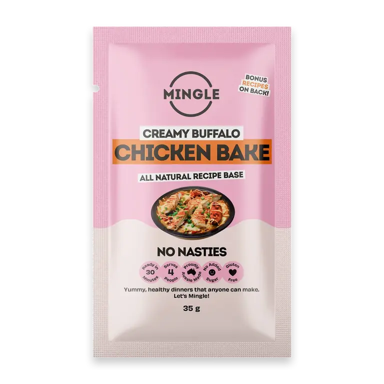 Creamy Buffalo Chicken Bake Recipe Base