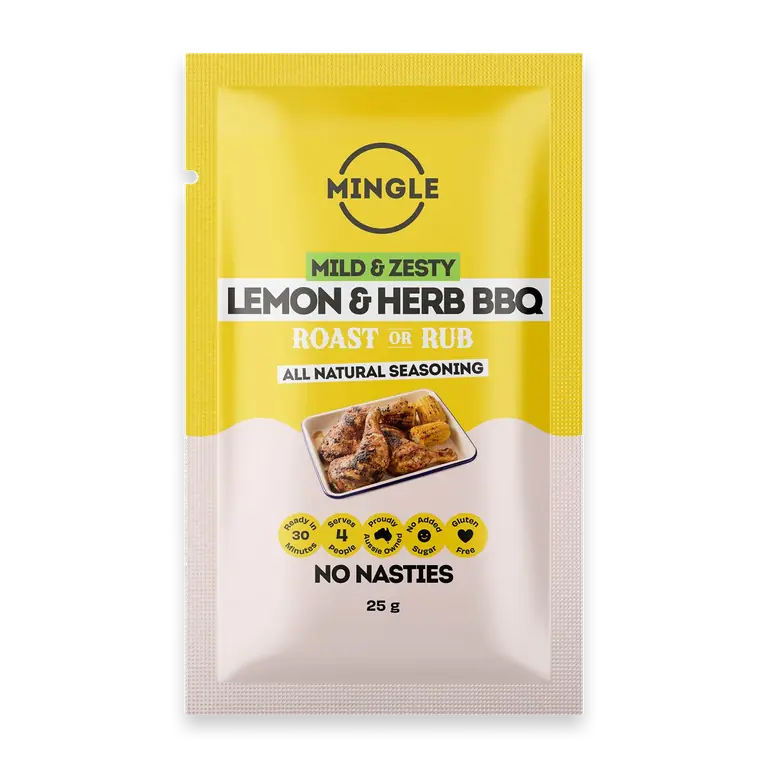 Lemon & Herb BBQ Seasoning Mild & Zesty