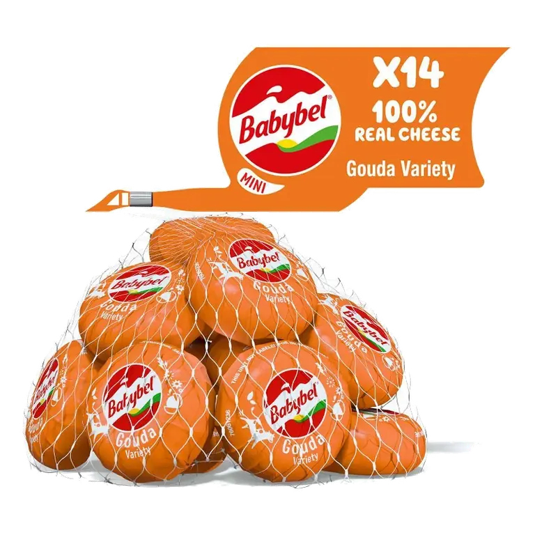 Mini Babybel Gouda Semisoft Cheeses, 9.9oz/14ct