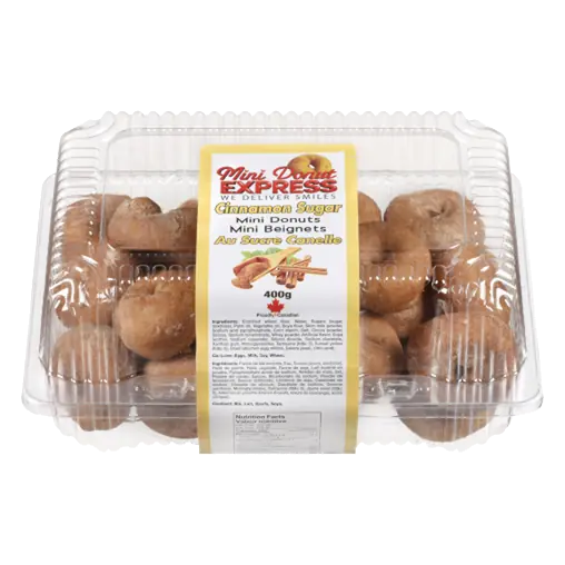 Mini Donut Cinnamon Sugar 400 g