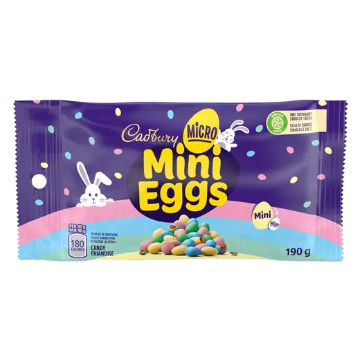Cadbury Micro Mini Eggs Easter Chocolatey Candy Easter Treats 190 g