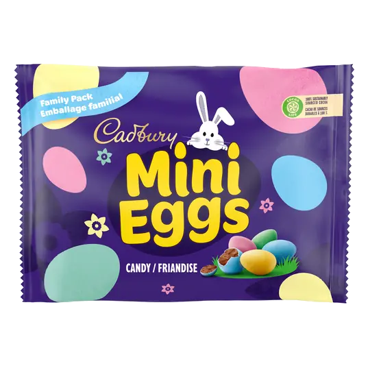 Cadbury Mini Eggs Candy For Easter Family Pack 400 g
