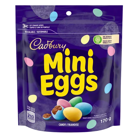 Cadbury Mini Eggs Chocolatey Candy Eggs 170 g