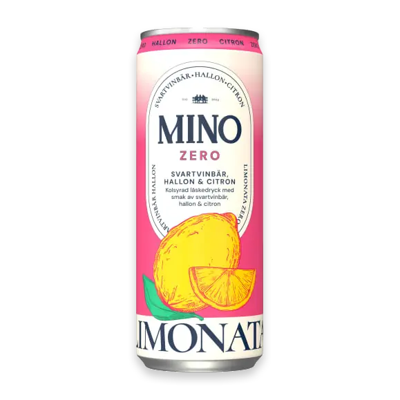 Mino Hallon Svartvinbär Zero