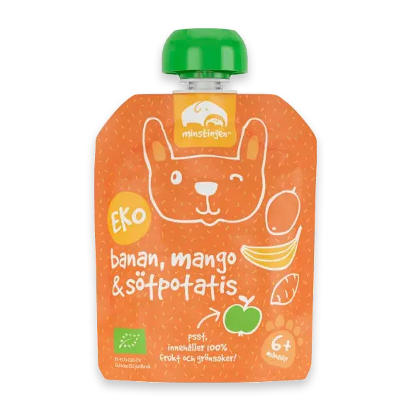 Banan Mango Sötpotatis Från 6 Månader