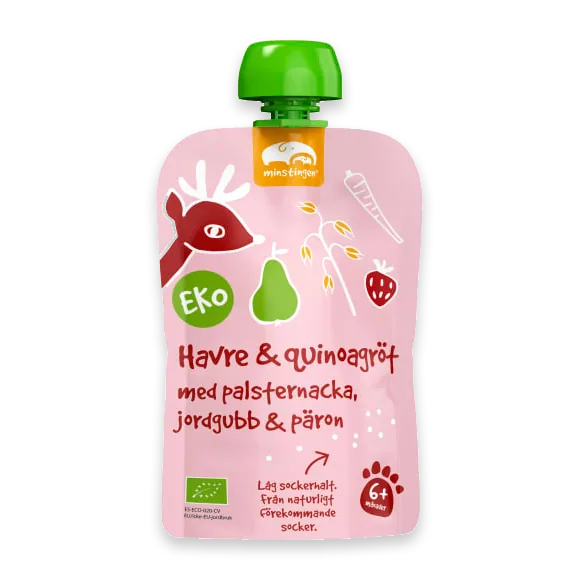 Havre Quinoa- Gröt Pals Jordg Päro Från 6 Månader