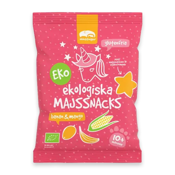 Majssnacks Banan Mango Från 10 Månader