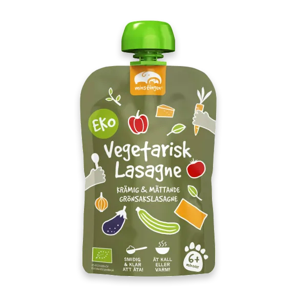 Veg Lasagne Klämmis Från 6 Månader