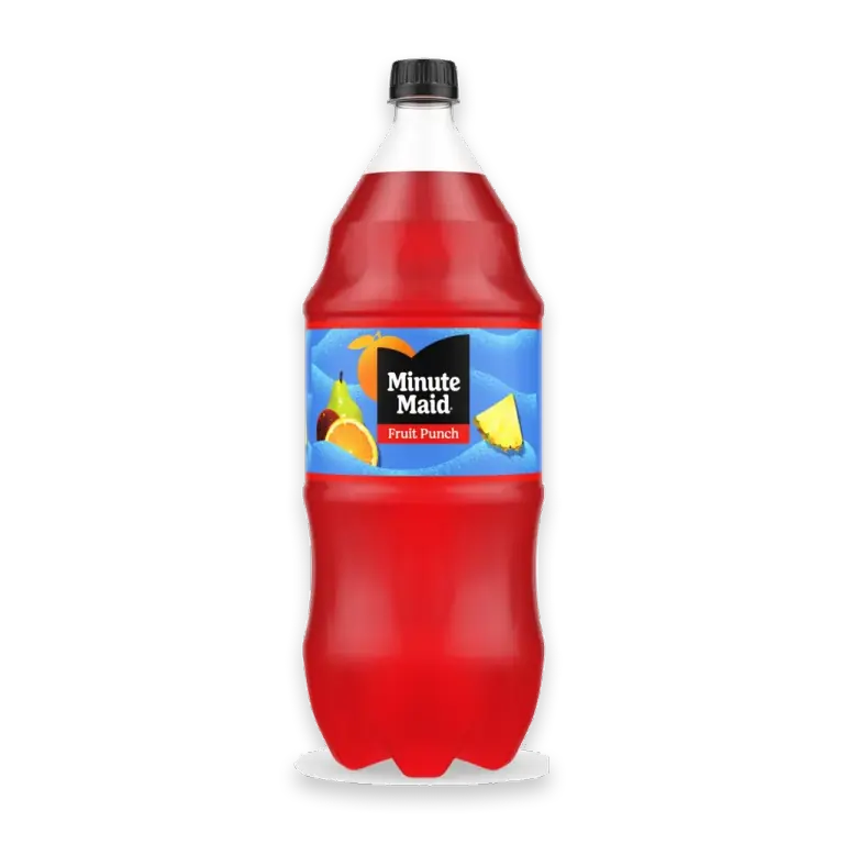 Fruit Punch Juice Drink Bottle