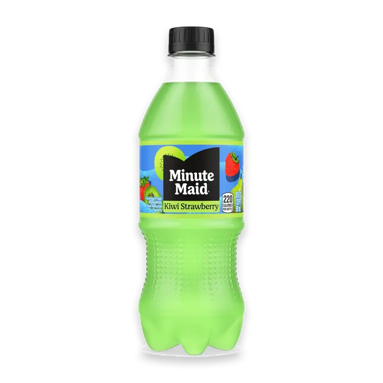 Kiwi Strawberry Juice Drink Bottle
