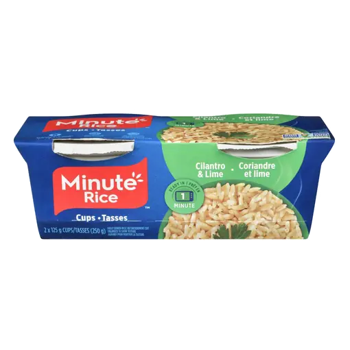 Fully Cooked Rice Cilantro & Lime 2 Cups x 125 g (250 g)