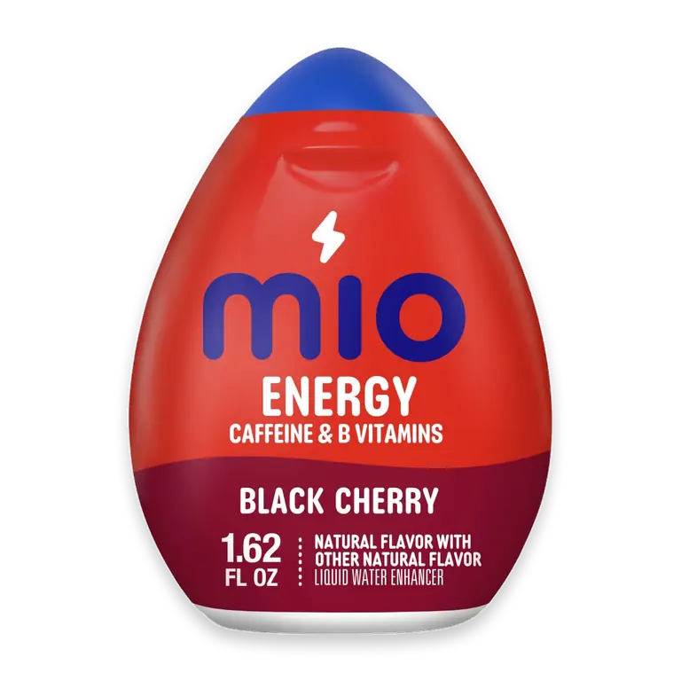 Energy Caffeinated & B Vitamins Black Cherry Water Enhancer Bottle