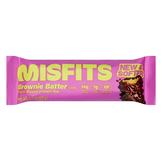 Plant-Based Brownie Batter Flavored Protein Bar