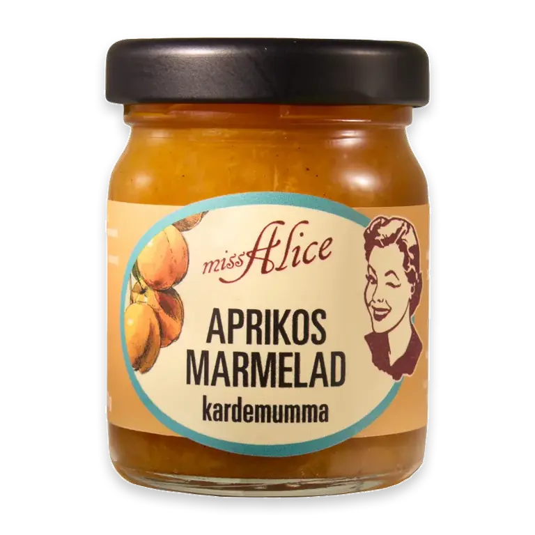 Aprikosmarmelad med kardemumma 68g