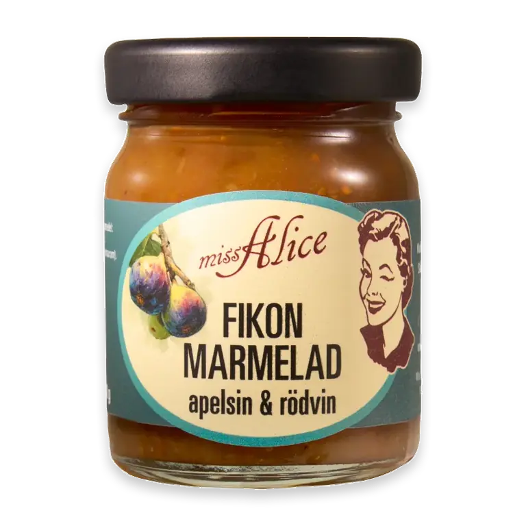 Fikonmarmelad med apelsin&rödvin 68g